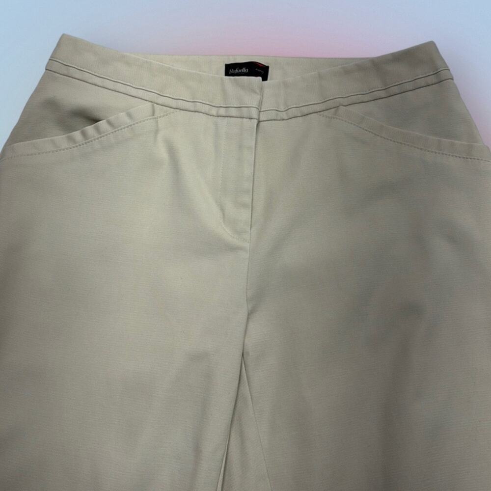 RAFAELLA Women’s 4 Dressy Khaki Pants CURVY